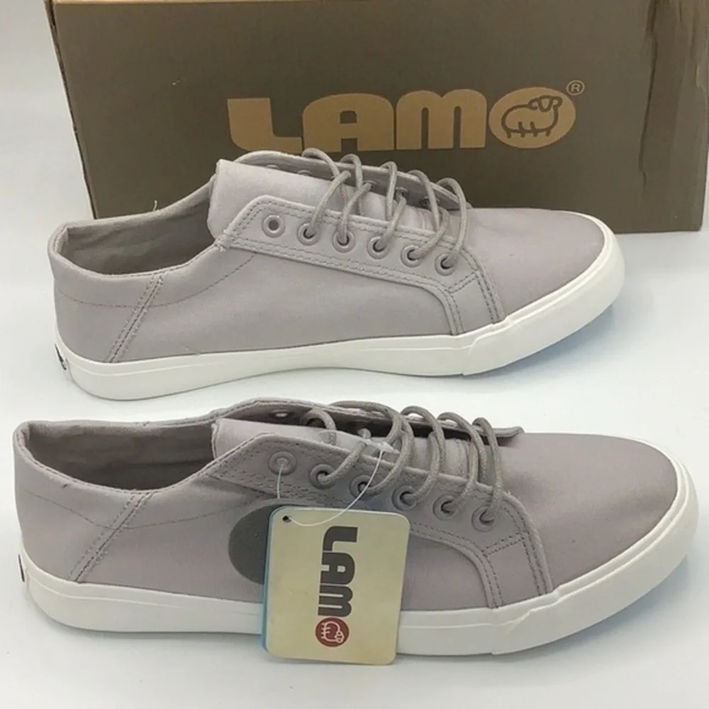 LAMO Gray Lyla canvas Sneakers